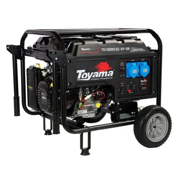 Gerador de Energia a Gasolina 9.0Kva TG10000CXE-XP com Partida Elétrica e Manual TOYAMA-201-034DR