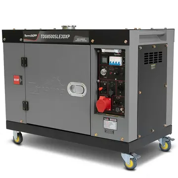 Gerador de Energia Cabinado a Diesel 7.5 kVA Trifásico 220V com Partida Elétrica TDG8500SLE3DXP TOYAMA-251-076