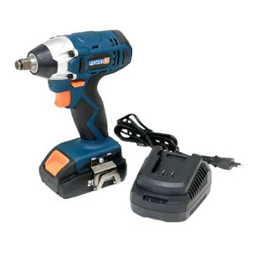 Chave de Impacto Elétrica 1/2 Polegadas 350Nm a Bateria 20V com Carregador Bivolt FORTGPRO-FG3027