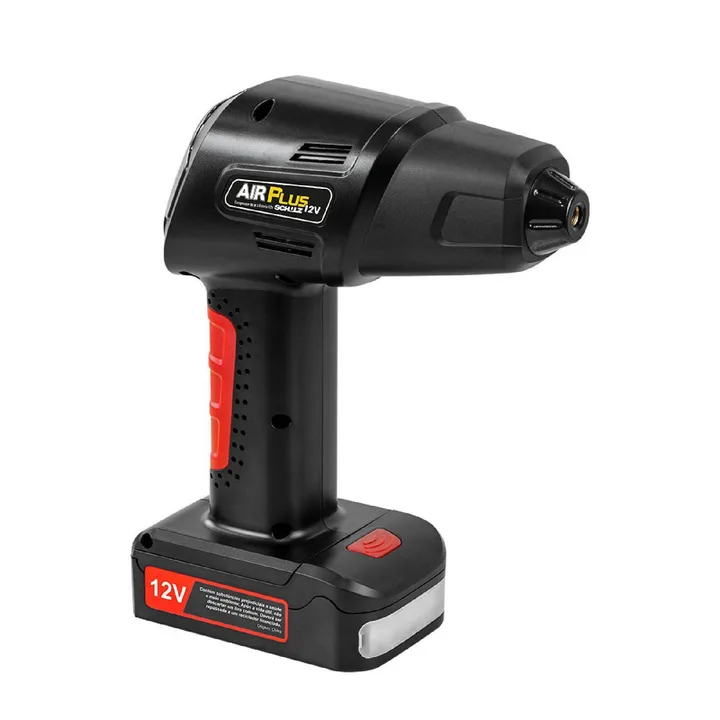 Mini Compressor de Ar Portátil Schulz L HP Bivolt 12V a Bateria Air Plus, imagem 1 de 3