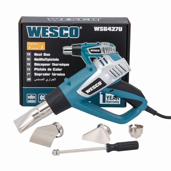 Soprador Térmico Wesco WS6427 220V 2000W com 3 Estágios de Temperatura, imagem 1 de 9