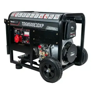 Gerador a Diesel TDG8500E3DXP Trifásico 220V 498CC 7.5kVA com Partida Elétrica TOYAMA-251-056