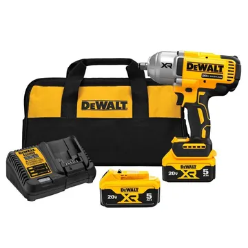 Chave de Impacto 1/2 Pol 20V Max Brushless com 2 Baterias Carregador Bivolt e Bolsa DEWALT-DCF900P2-BR